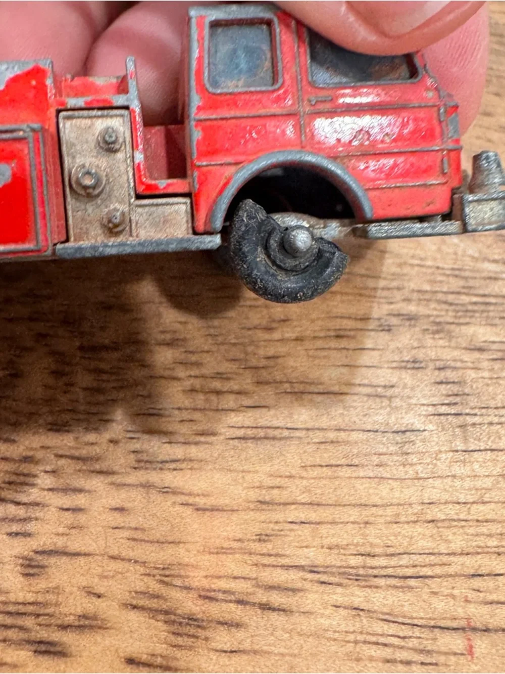 Vintage Matchbox Lesney Vehicles Set of 2 Fire Truck Tractor Bulldozer